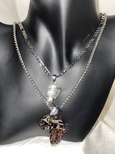 Load image into Gallery viewer, African Map Necklace
